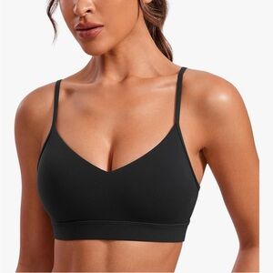 CRZ YOGA Black Sports Bra